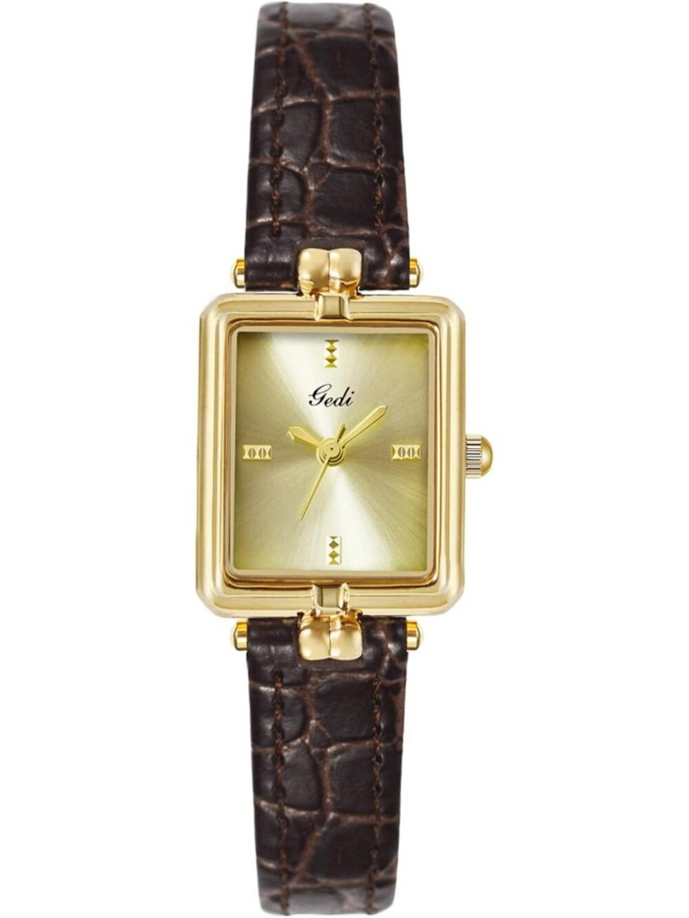 Vintage Dainty Analog Quartz Wristwatch for Women - Ultra-Thin Minimalist
